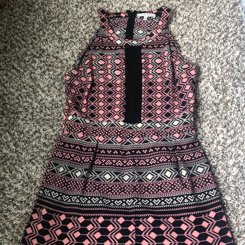 Tribal Print Romper